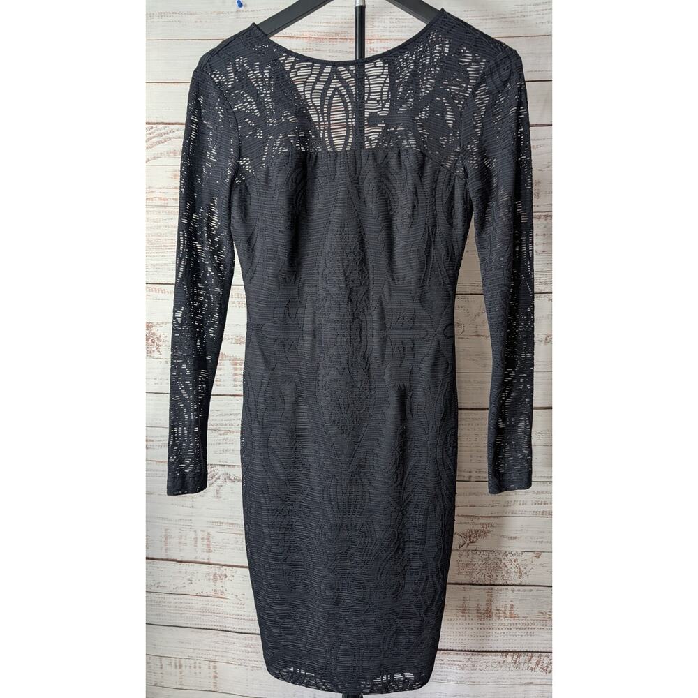 Whimsigoth Bodycon Dress Caché Black Lace 2 Gothic Glam Dark Academia Cocktail
